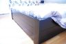 Zwart gelakt design bed